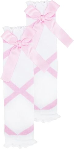 RuffleButts® Girls Ballet Bow Leg Warmers in Kuwait