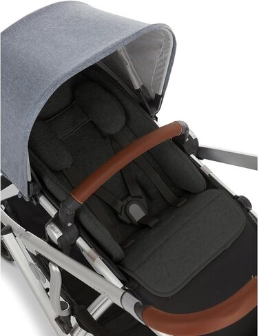 UNIQUIFY Insert Liner Seat Compatible with Uppababy Vista, Vista V2, Cruz, Cruz V2, RUMBLESEAT V2 and RUMBLESEAT V2+ (Black) in Kuwait
