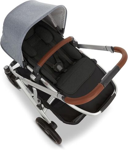 UNIQUIFY Insert Liner Seat Compatible with Uppababy Vista, Vista V2, Cruz, Cruz V2, RUMBLESEAT V2 and RUMBLESEAT V2+ (Black) in Kuwait