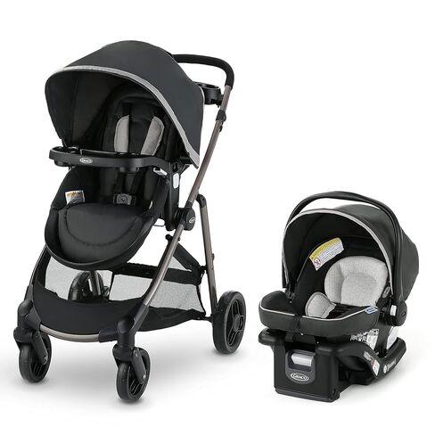 Graco Modes Element Travel System, Baby Car Seat and Stroller Combo, Includes: SnugRide Lite LX Infant Car Seat and Reversible Baby Stroller, Great Gift for New Parents, Canter in Kuwait