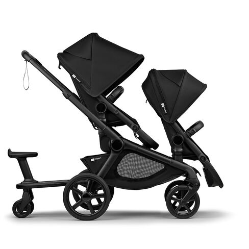Bugaboo Wheeled Board with Detachable Seat for Strollers | Sit or stand ride-on board, supports children up to 44 lbs, compatible with Bugaboo strollers in Kuwait