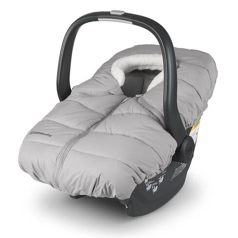 UPPAbaby CozyGanoosh for Aria and Mesa Infant Car Seat Carriers/Ultra-Plush, Weather-Proof/Charcoal Mélange in Kuwait