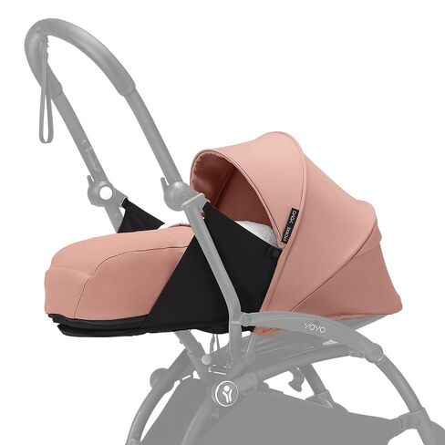 Stokke YOYO 0+ Newborn Pack, Requires YOYO3 Frame (Sold Separately), Aqua | Includes Mattress, Extendable Canopy, & Five-Point Harness, Compatible with YOYO3 Frame, for Newborns to Babies 19.8lbs in Kuwait