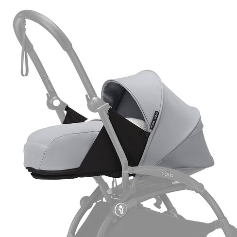 Stokke YOYO 0+ Newborn Pack, Requires YOYO3 Frame (Sold Separately), Aqua | Includes Mattress, Extendable Canopy, & Five-Point Harness, Compatible with YOYO3 Frame, for Newborns to Babies 19.8lbs in Kuwait