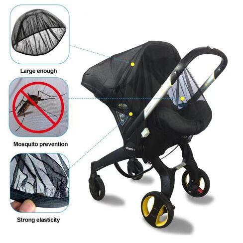 Stroller Sun Shade - Universal Stroller Sun Shade for Travel Strollers, Jogging Strollers; Baby and Toddler Travel Essential; Safely Blocks Up to 97% of UV, Easy to Install in Saudi Arabia