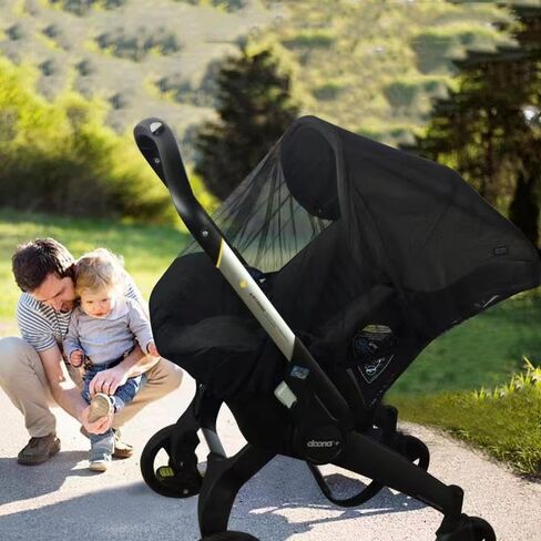 Stroller Sun Shade - Universal Stroller Sun Shade for Travel Strollers, Jogging Strollers; Baby and Toddler Travel Essential; Safely Blocks Up to 97% of UV, Easy to Install in Saudi Arabia