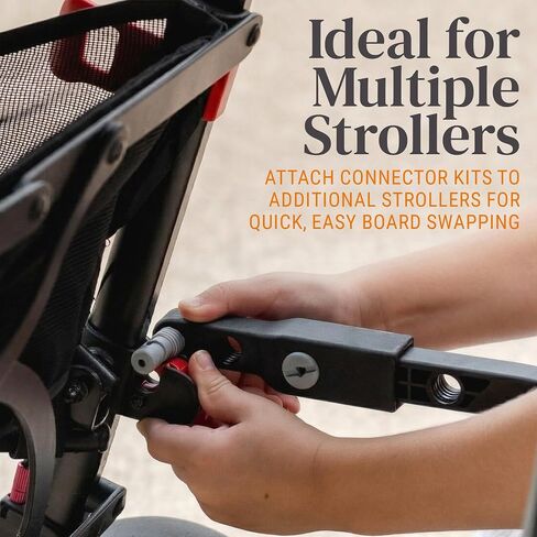 BuggyBoard Universal Connector Kit - Black in Kuwait