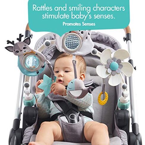 Tiny Love Black & White Sunny Stroll Stroller Arch, Magical Tales in Kuwait