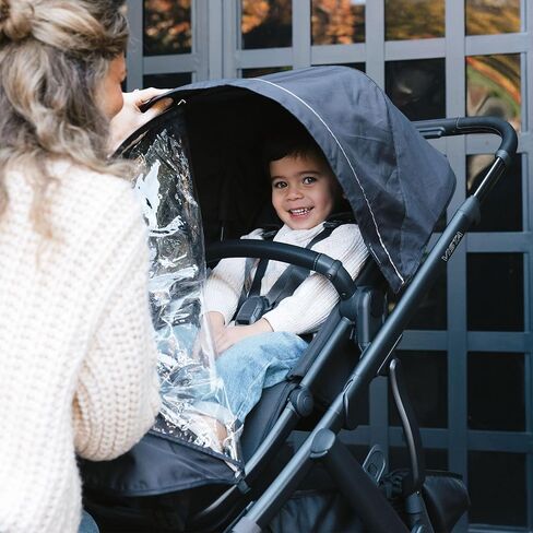 UPPAbaby Performance Rain Shield for Vista and Cruz Strollers / Waterproof and Windproof Coverage / Ventilated Design / Quick Attachment / Easy Access to Child in Kuwait