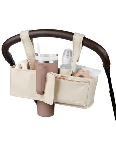 Skip Hop Universal Stroller Organizer, Grab & Go Ultra, Black in Kuwait