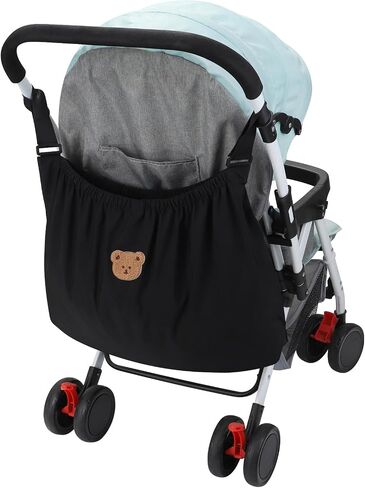 Accmor Universal Stroller Organizer, Large Storage Stroller Bag for Uppababy, Nuna, Britax, Doona Strollers, Non-Slip Adjustable Storage Caddy Accessories for Stroller Crib in Kuwait