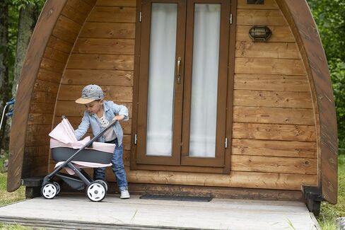 Smoby - Bébé Confort - Stroller + Pushchair 3 in 1 - For babies and dolls - Quiet and multidirectional wheels - Basket of in Kuwait