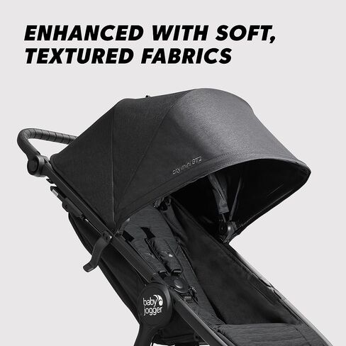Baby Jogger City Mini GT2 All-Terrain Stroller Black Complete with Adjustable Handlebar Hand-Operated Parking Brake and car seat Adapter in Kuwait