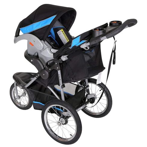 Baby Trend Expedition® Jogger Travel System with EZ Flex-Loc® Infant Car Seat, Millenium Blue in Kuwait