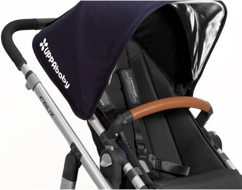 UPPAbaby Leather Bumper Bar Cover - Saddle, 1 Count (Pack of 1) in Kuwait