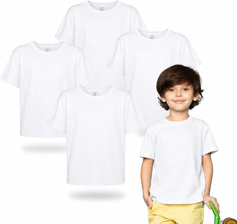 Toddler Blank Sublimation T-Shirt, Crew Neck, Short Sleeve in Saudi Arabia