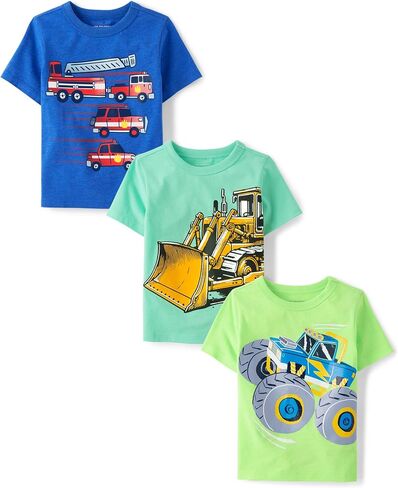 The Children's Place Baby Boys' Graphic T-Shirts (3-Pack) in Kuwait
