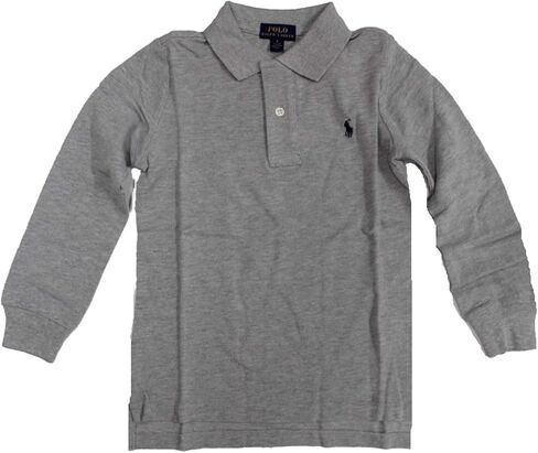 Ralph Lauren Baby Boy Cotton Long Sleeve Polo Shirt Size in Kuwait