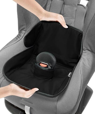 Lynmark® Potty Training Car Seat Protector Cover - Waterproof Soft Piddle Pads for Toddlers and Baby Carseat - Travel-Friendly Universal Washable Liner Mat for Spills, Nappy Leaks, Accidents - Black in Kuwait