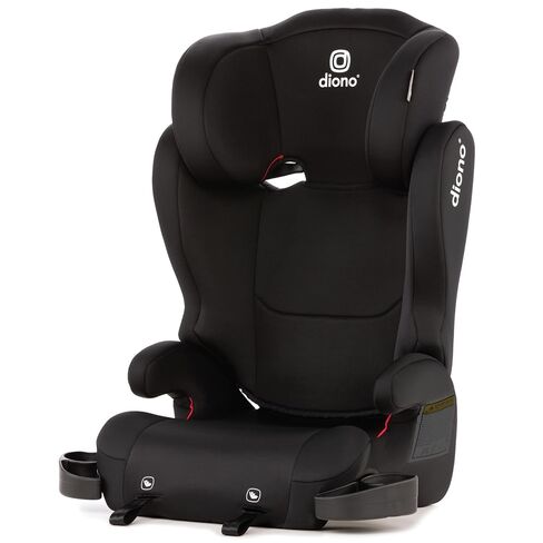 Diono Cambria 2 XL, Dual Latch Connectors, 2-in-1 Belt Positioning Booster Seat, High-Back to Backless Booster, Space and Room to Grow, 7 Headrest Positions, 8 Years 1 Booster Seat, Black in Kuwait