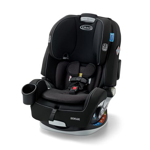 Graco Grows4Me 4-in-1 Convertible Car Seat, 10 Years of Use - Infant Car Seat to Toddler, 4 Stages of Use - Rear Facing, Forward Facing, High Back Booster, Backless Booster Seat, West Point Design in Kuwait