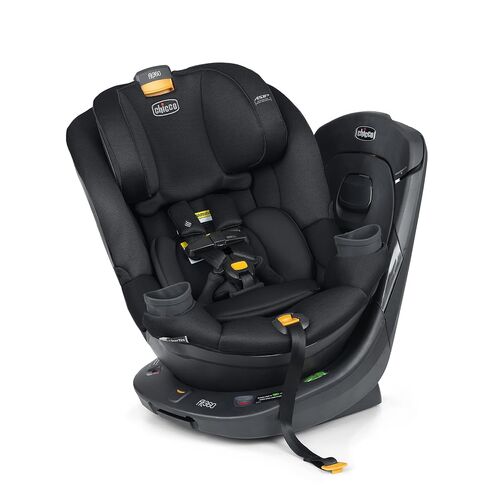 Chicco Fit360 Rotating Convertible Car Seat Base with LeverLock Install | Anthracite/Grey, fits infant and toddler car seat, 6-position leveling, Ready-to-Ride indicators, rear and forward-facing in Kuwait