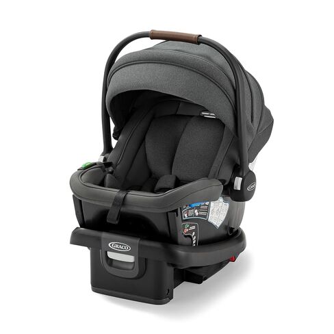 Graco® Gomax Infant Car Seat, Ace, Lightweight, Reclining Rear Facing Car Seat Installs with or Without a Base in Kuwait