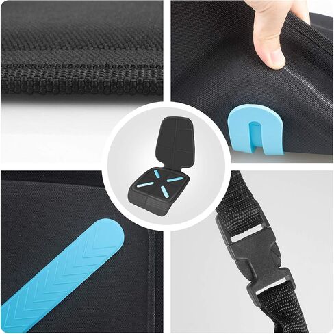 Car Seat Cover for Baby Child Car Seats, Shynerk Auto Car Seat Protector for Under Car Seats to Protect Automotive Vehicle Leather and Cloth Upholstery - Waterproof and Dirt Resistant in Kuwait