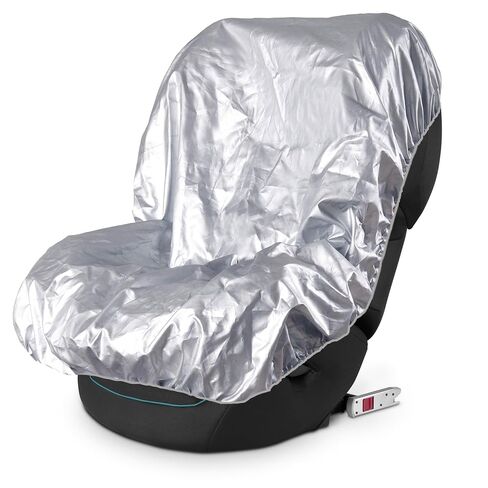 EcoNour Baby Car Seat Sun Shade Cover | Infant Carseat Heat Protector Keeps Toddler Seat at a Cool Temperature | Reflective car seat Sunshade Blocks Out Heat | Baby Travel Accessories in Kuwait