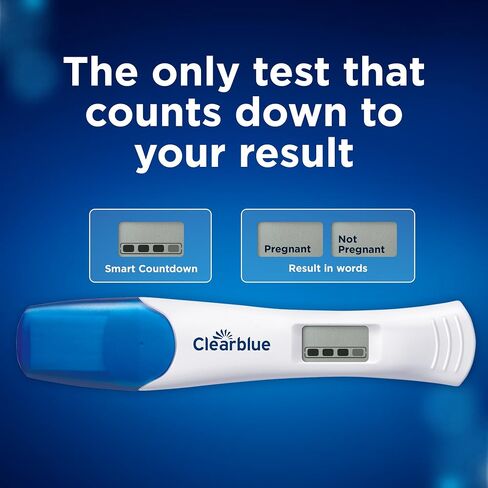 Clearblue Pregnancy Test Combo Pack, 4ct - Digital with Smart Countdown & Rapid Detection - Value Pack in Kuwait