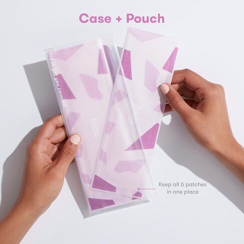 Frida Mom C-Section Silicone Strips, C-Section Recovery Must Have Scar Patches, Reusable Medical Grade Treatment for Keloid Scars, Includes Case & Pouch in Kuwait