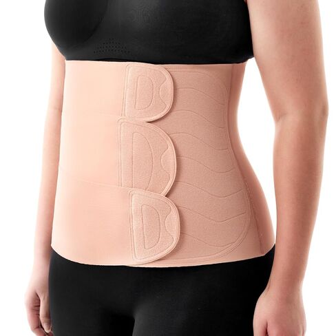 Momcozy Ergowrap Postpartum Belly Band, 3D Lifting & Ergonomic Back Support | C-section abdominal binder with gentle lift, breathable comfort and a discreet fit under clothing for postpartum support in Kuwait