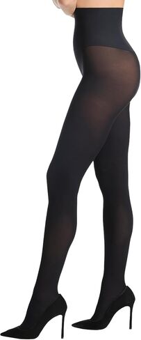 commando - Ultimate Opaque Matte Tights | Smoothing Waistband | Comfortable Hosiery | Women’s Tights for Dresses & Skirts | Black, Medium in Kuwait