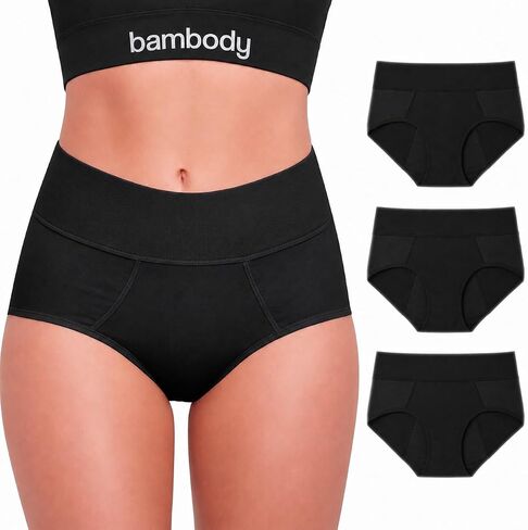 Bambody Period Underwear for Women - Bamboo Rayon - Overnight Protection in Kuwait