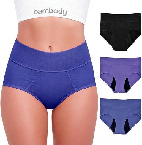 Bambody Period Underwear for Women - Bamboo Rayon - Overnight Protection in Kuwait