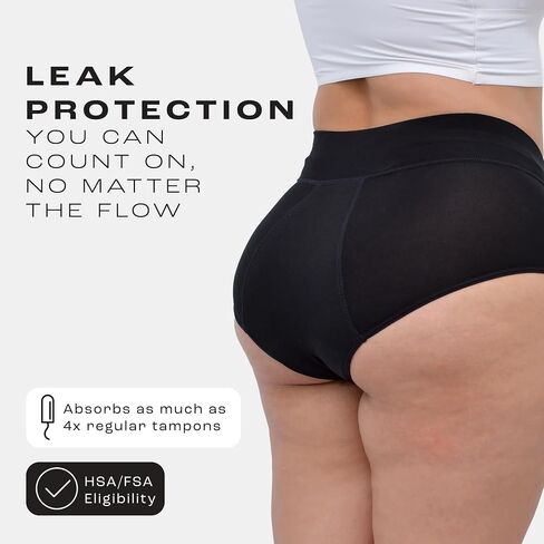 Bambody Period Underwear for Women - Bamboo Rayon - Overnight Protection in Kuwait