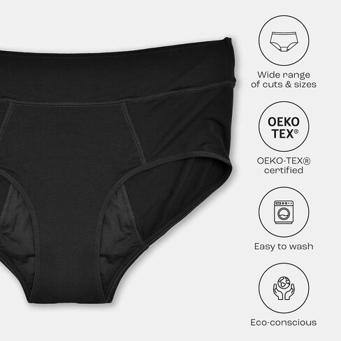 Bambody Period Underwear for Women - Bamboo Rayon - Overnight Protection in Kuwait