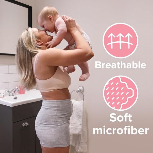 Dr. Talbot's Mom Postpartum Underwear - 8 Count - Disposable Panties for Postpartum Care - Gray in Kuwait