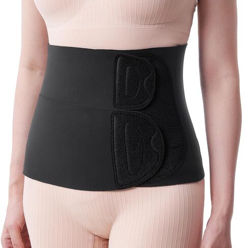 Momcozy Ergowrap Petite Size C Section Belly Binder, 9-Inch Postpartum Belly Band with 3D Lifting & Ergonest Back Support, Abdominal Binder Post Surgery for Recovery mom in Kuwait