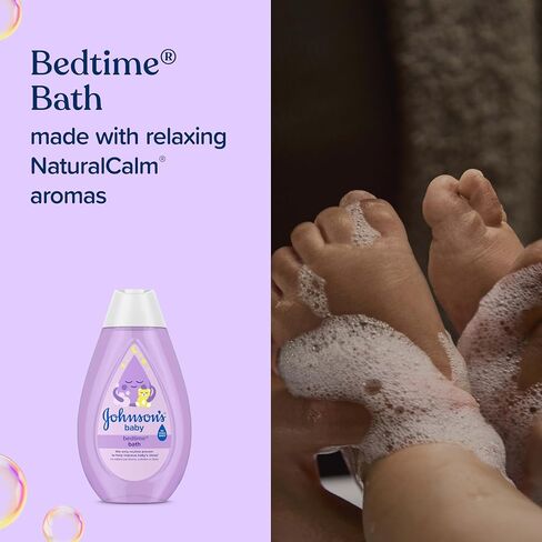 Johnson's Baby Sleepy Time Gift Set with Calming Bedtime Bath, Bedtime Lotion & Calming Shampoo, Baby Bedtime Essentials with Relaxing NaturalCalm Aromas, Hypoallergenic, 3 Items in Kuwait