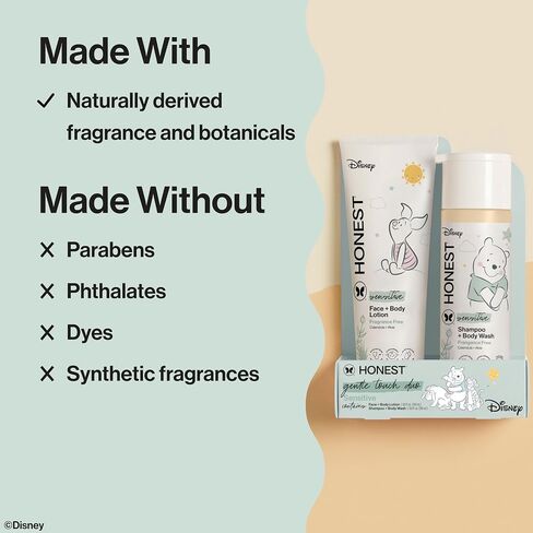 The Honest Company Shampoo & Lotion Bundle, Disney Design, 18.5 fl oz in Kuwait