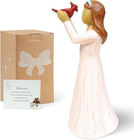 Sympathy Gifts for Loss of Loved One: 5.5" Cardinal Gifts for Women - Sympathy Gift for Loss of Mother Baby - Hand-Painted Bereavement Memorial Gifts for Lover and Friend in Kuwait