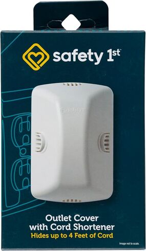 Safety 1st Outlet Cover with Cord Shortener for Baby Proofing in Kuwait