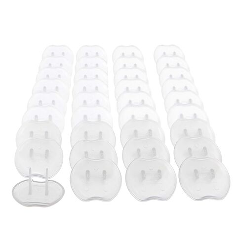 Little Chicks Outlet Plug Covers - Electrical Covers Baby Proofing - 36 Pcs | Baby Proof Outlet Plug Covers - Easy to Install - Helps Keep Electrical Outlets Covered in Kuwait