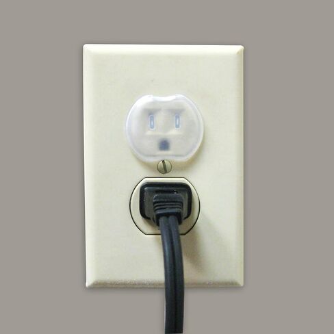 Little Chicks Outlet Plug Covers - Electrical Covers Baby Proofing - 36 Pcs | Baby Proof Outlet Plug Covers - Easy to Install - Helps Keep Electrical Outlets Covered in Kuwait