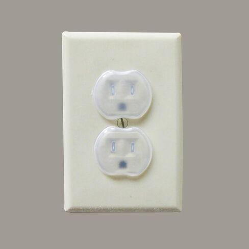 Little Chicks Outlet Plug Covers - Electrical Covers Baby Proofing - 36 Pcs | Baby Proof Outlet Plug Covers - Easy to Install - Helps Keep Electrical Outlets Covered in Kuwait
