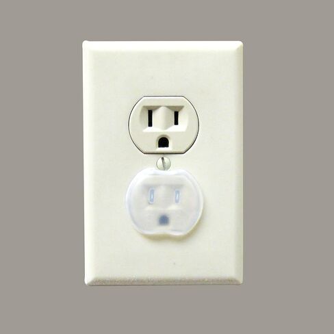 Little Chicks Outlet Plug Covers - Electrical Covers Baby Proofing - 36 Pcs | Baby Proof Outlet Plug Covers - Easy to Install - Helps Keep Electrical Outlets Covered in Kuwait