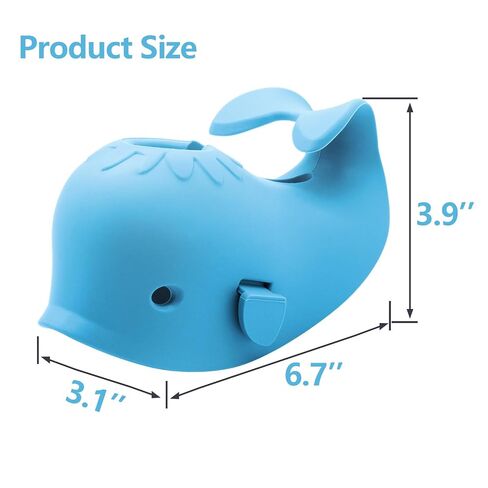 Baby Bathtub Faucet Cover, Baby Safety Protection Silicone Toys, Bath Spout Cover Baby Bathtub, Faucet Cover Baby Bathtub Silicone Whale for Kids, Toddler, Infant, Gifts for Children in Kuwait