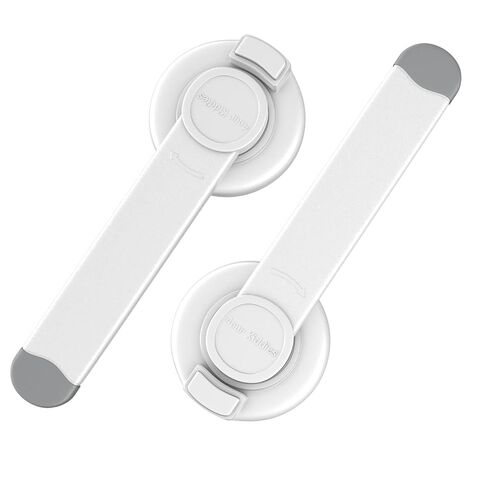4our Kiddies Baby Toilet Lock for Child Safety, Baby Proof Toilet Seat Lock with Extra Pallet Fit for Most Standard Toilet, Easy Intallation Toilet Lid Lock with Extra 3M Adhesive (2 Pack) in Kuwait