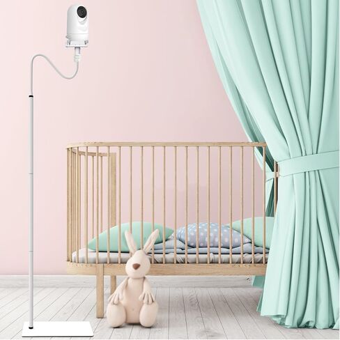 Baby Monitor Floor Stand Holder Mount Compactible for Nanit Pro & Flex Stand,Infant Optics DXR-8 Pro,VTech,Momcozy,HelloBaby,VAVA,nooie IPC100,Motorola VM75/VM50G/VM44 in Saudi Arabia